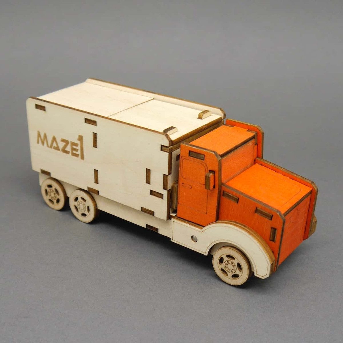 Bartl Spiel MAZE 1 TRUCK - Secret Escape Box, Cluebox, Holzspiel