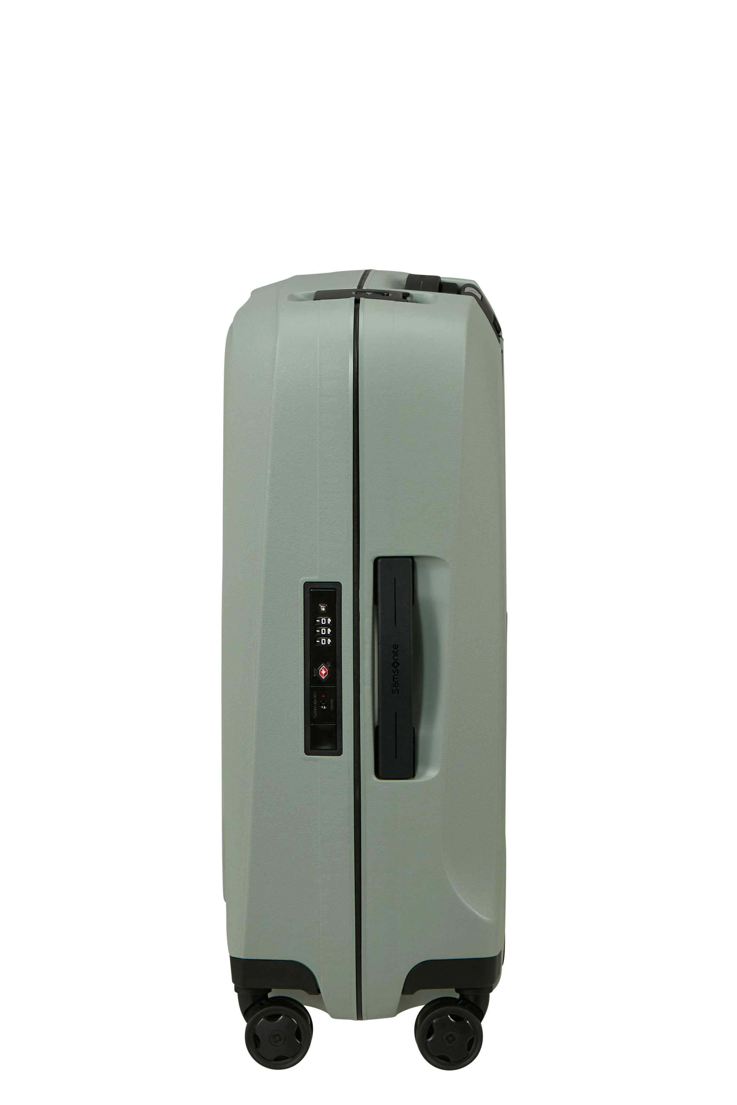 Samsonite Hartschalen-Trolley ESSENS, verschiedene Größen und Farben, 4 Rollen, mit robustem Polypropylen-Gehäuse, mit mehreren Fächern