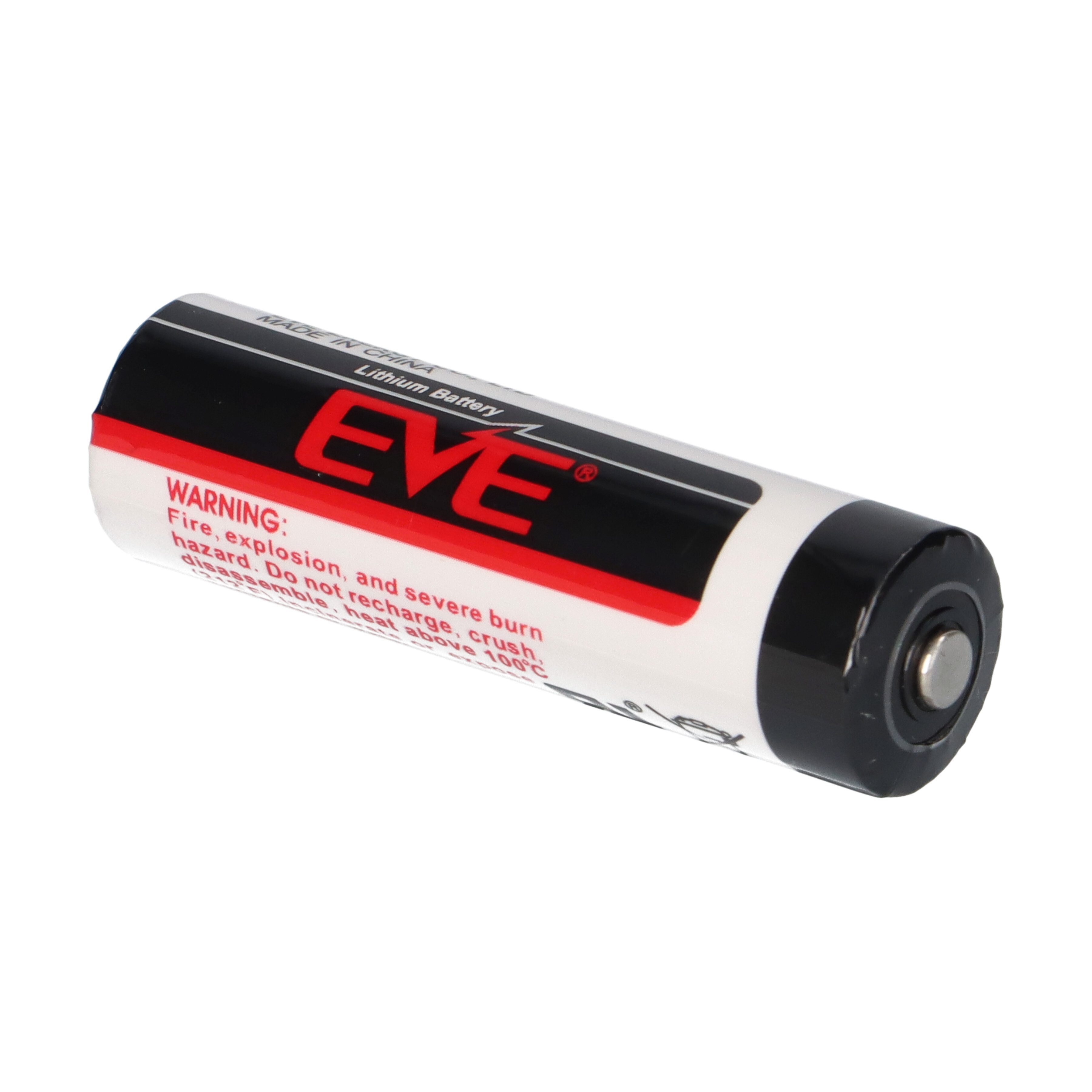 EVE 4x EVE ER14505 AA Lithium-Thionylchlorid 3,6V 2400mAh Batterie Batterie