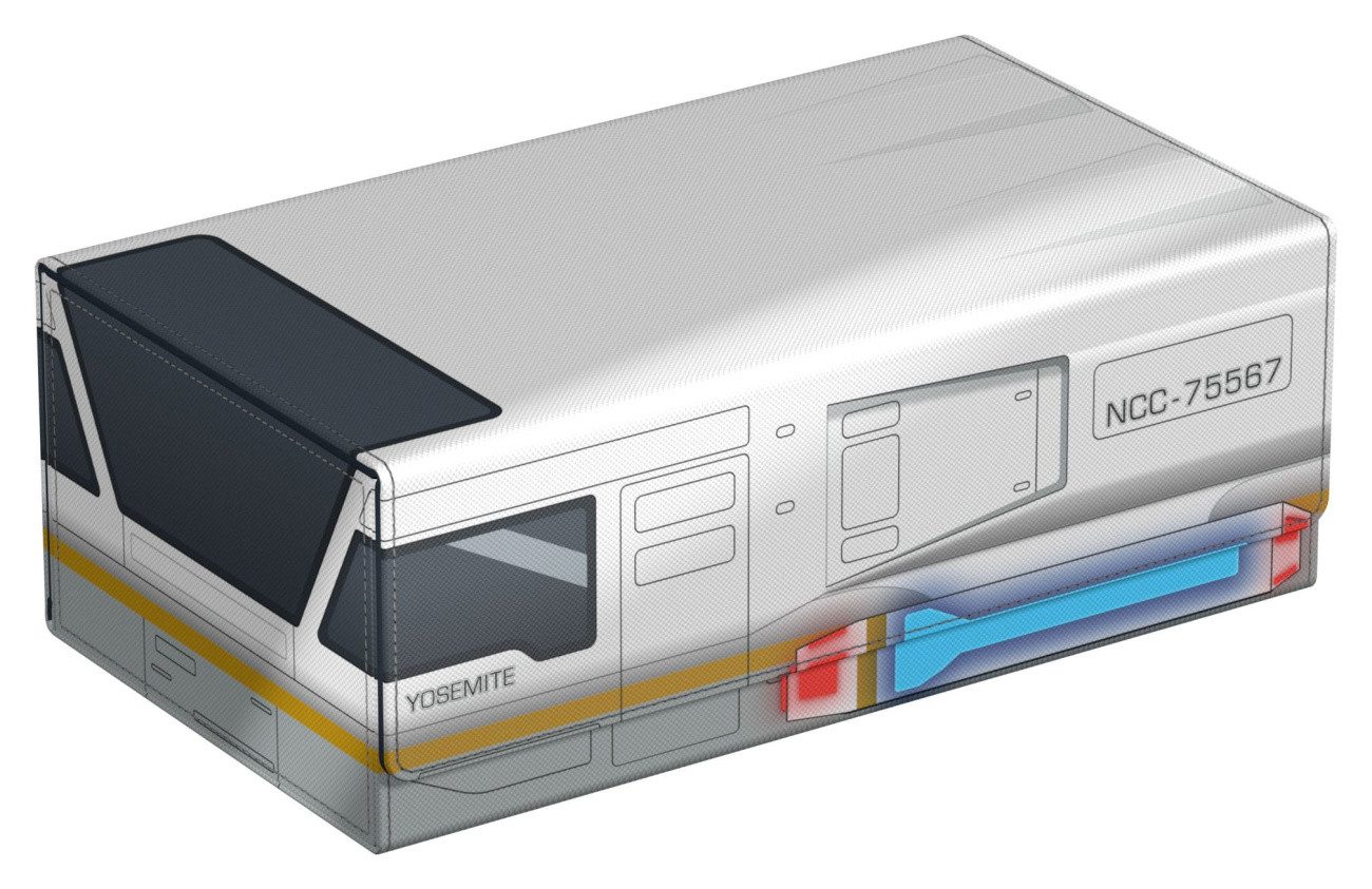 Squaroes Aufbewahrungsbox Squaroes - Collectors Case Star Trek: Lower Decks™ - Shuttlecraft Yose