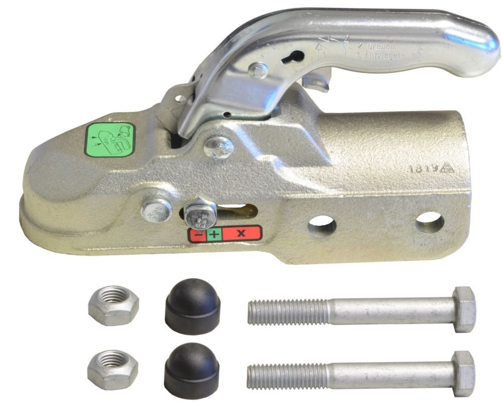 Knott Anhänger Kugelkupplung - K35-C - 3500kg - Ø60mm - Bohrungen Ø14,5mm + Schrauben
