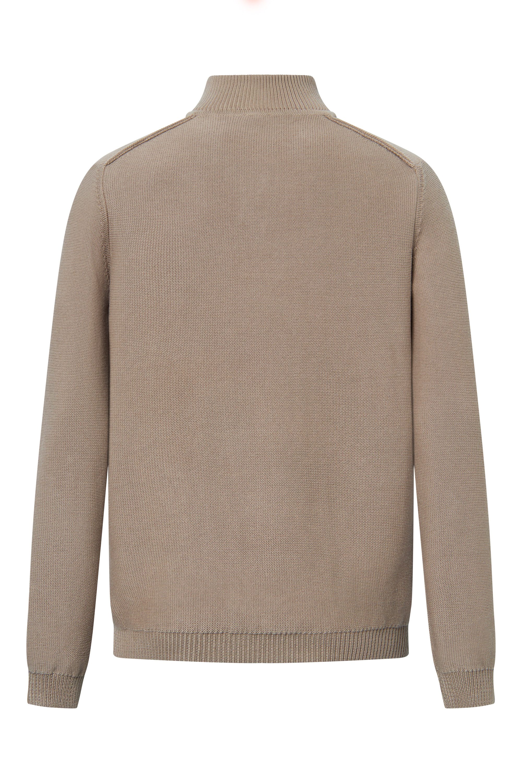 Joop Jeans Stehkragenpullover Paulin Metallreißverschluss, elastischem günstig online kaufen