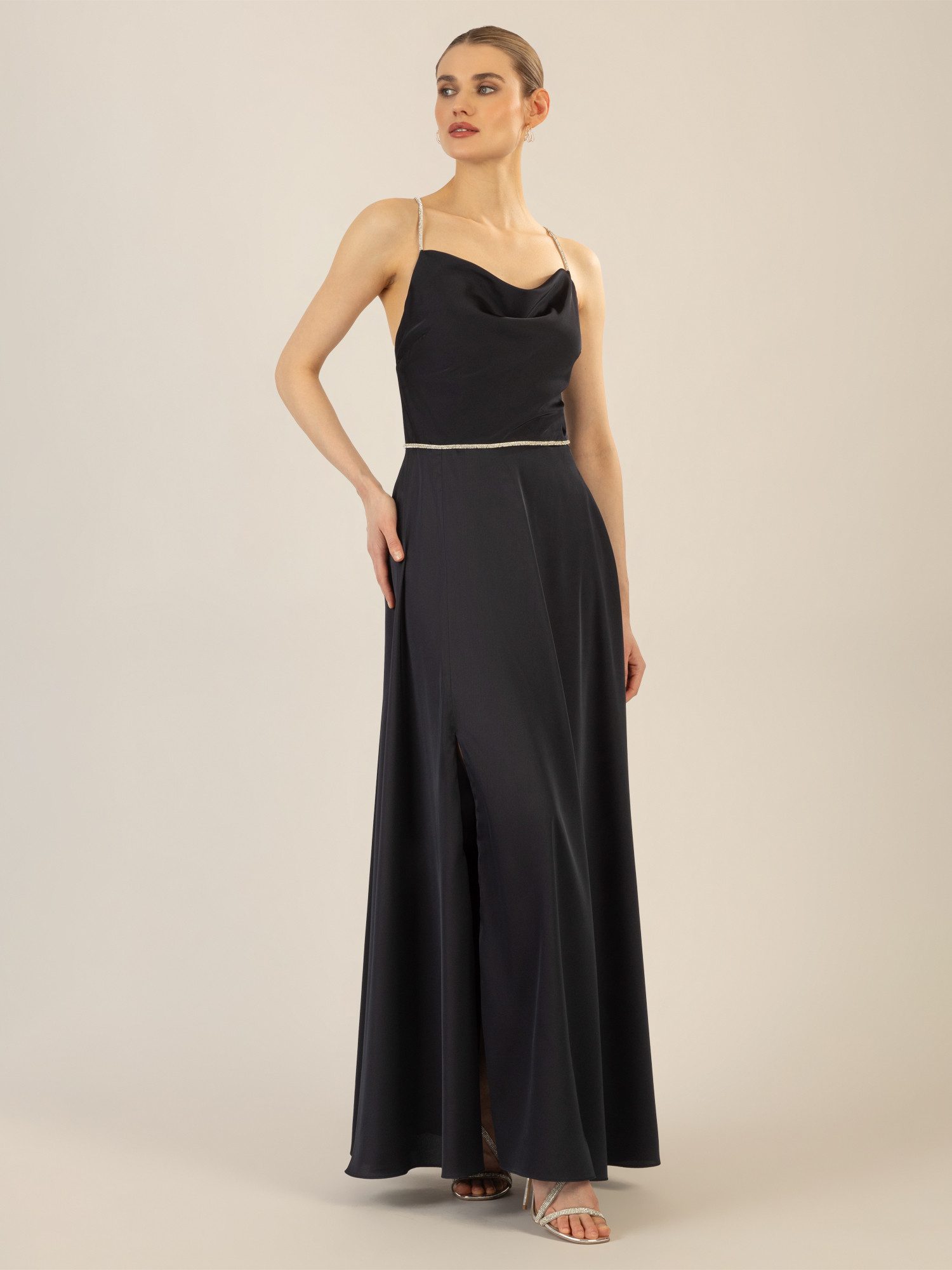Apart Abendkleid aus mattschimmerndem Satin günstig online kaufen