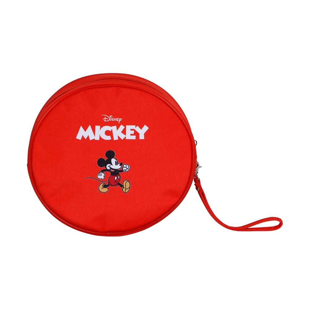 Karactermania Kosmetiktasche Disney Micky Maus Face Jumbo Kulturbeutel Kulturtasche Strandtasche, praktische Trageschlaufe