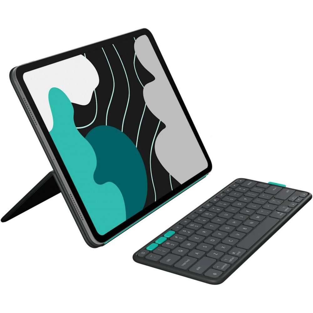 Logitech Tablet-Hülle 920-013382 Flip Folio Tablet-Tastatur für iPad Pro 13" iPad Pro 13" (M4) und Air (M4/M3)
