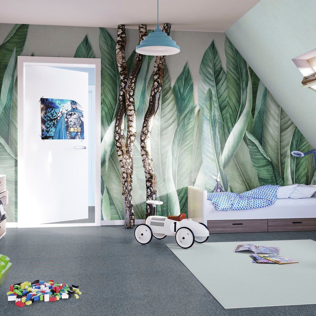 Teppichboden Schlingenteppich Passion Schlafzimmer, 1091 mm, Vorwerk, Höhe: blau 400/500 6,3 Kinderzimmer, cm Wohnzimmer, (Metro), Breite rechteckig