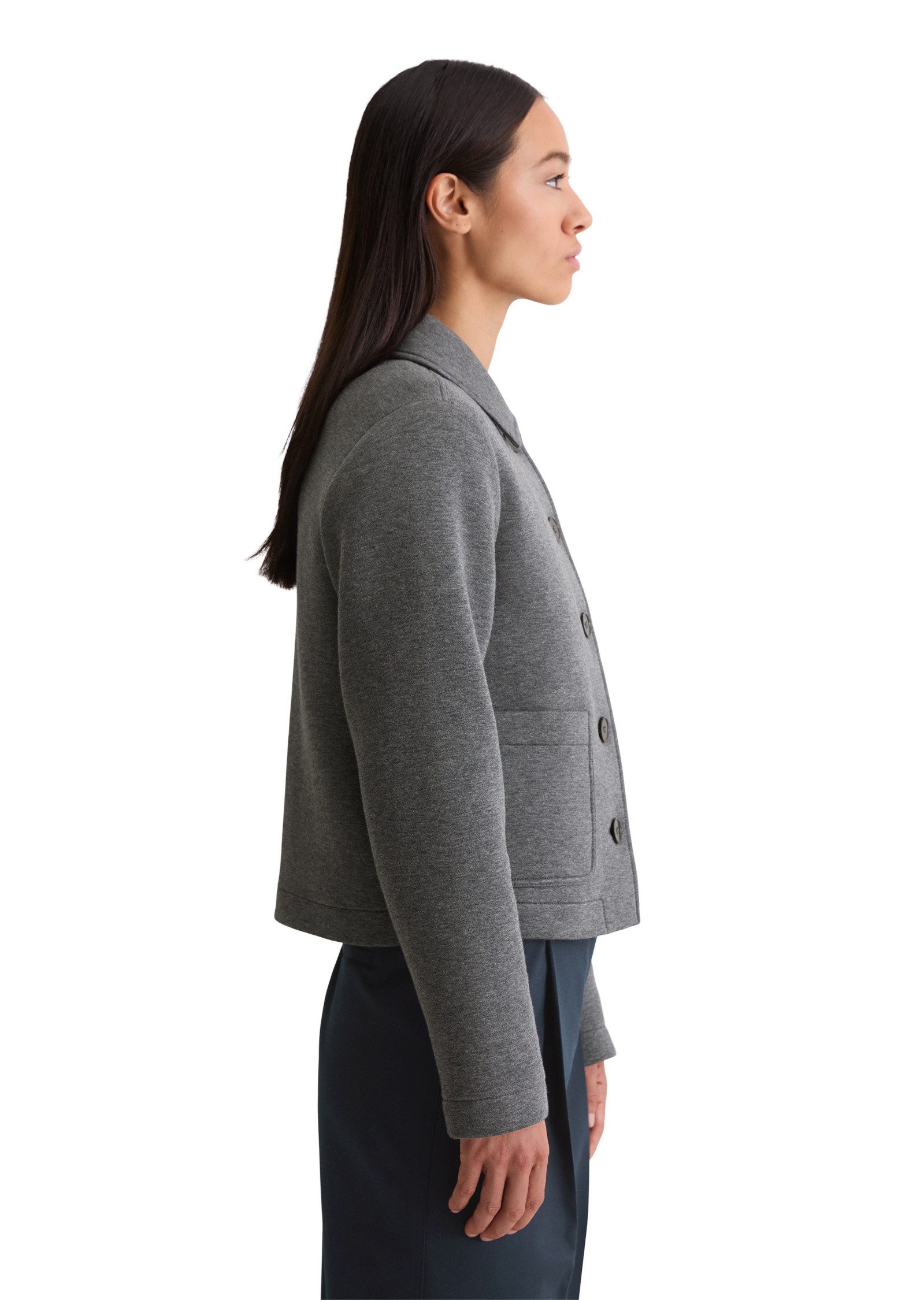 Marc O'Polo Jerseyblazer aus Organic Cotton-Mix