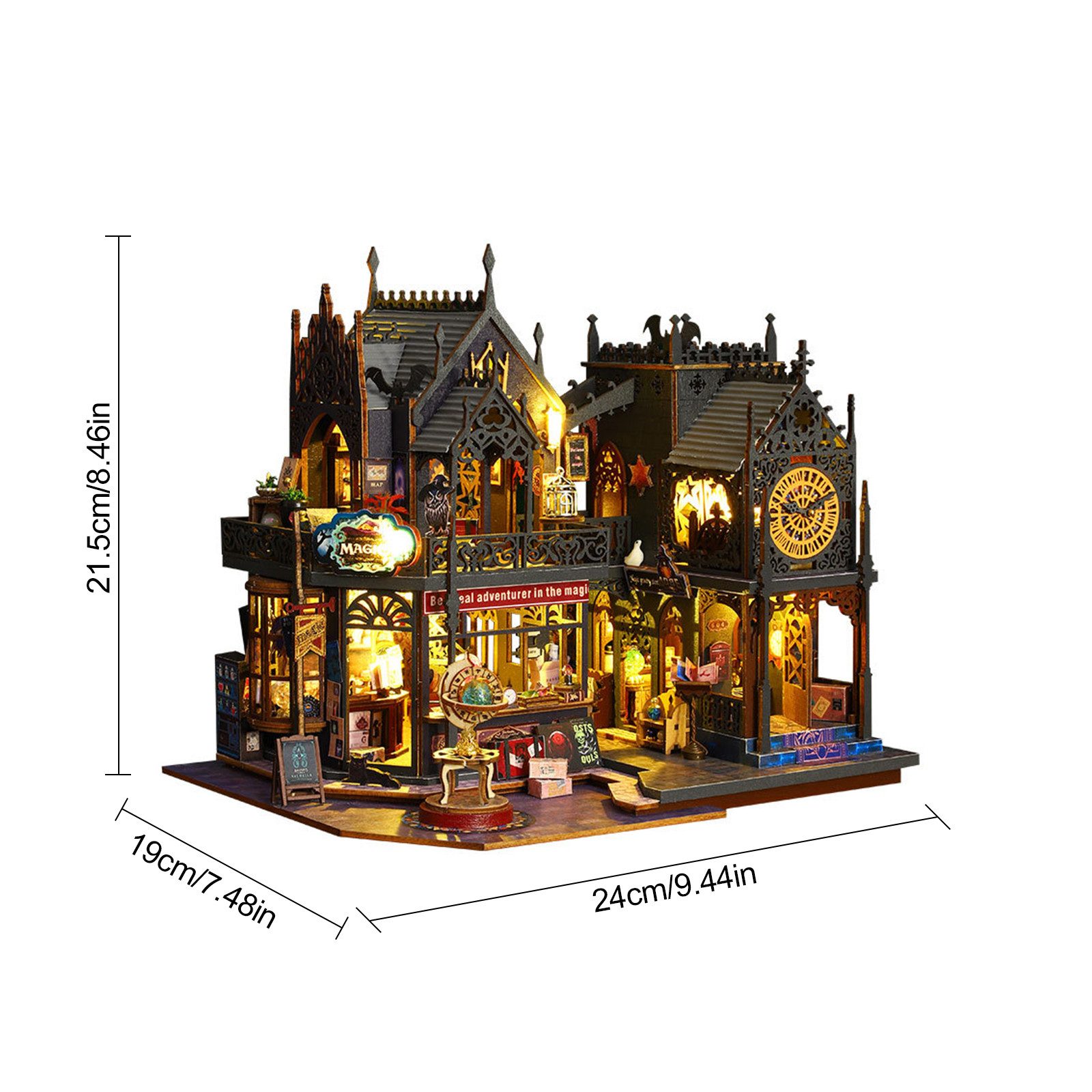 REDOM 3D-Puzzle DIY Miniaturhaus Bausatz Puppenhaus günstig online kaufen