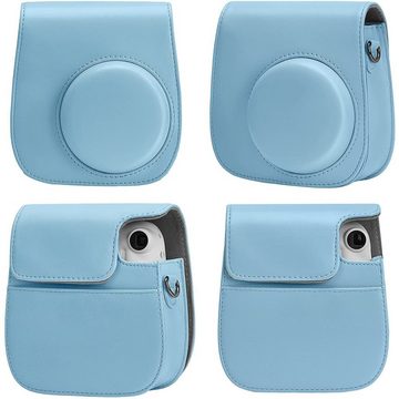 GelldG Kameratasche Tasche für Fujifilm Instax Mini 11 Sofortbildkamera Kunstleder