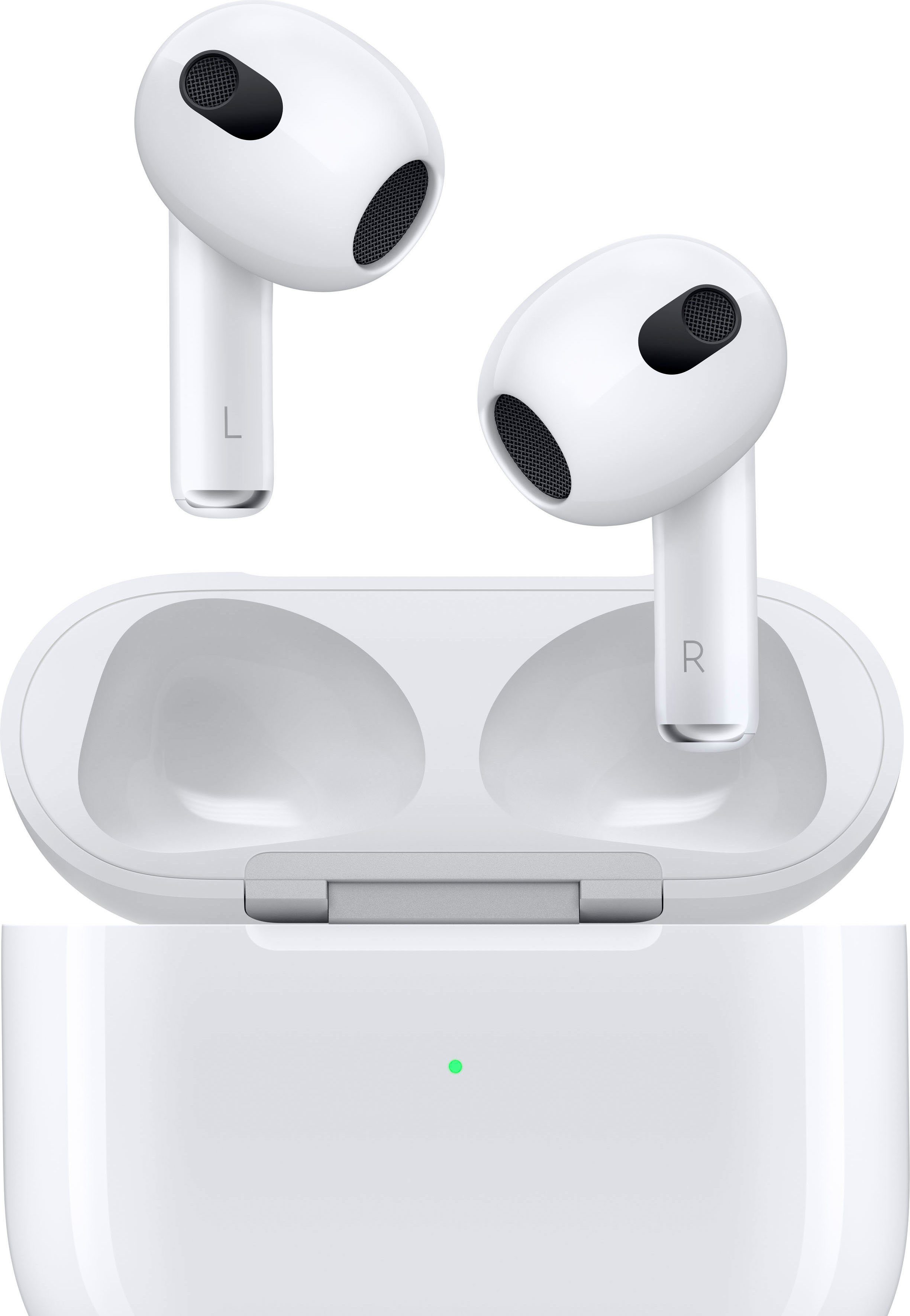 Apple AirPods (3. Generation 2022) mit MagSafe Ladecase wireless Наушники-вкладыши (Freisprechfunktion, Sprachsteuerung, Siri, Bluetooth)