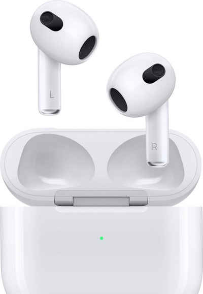 Apple AirPods (3. Generation 2022) mit MagSafe Ladecase wireless Навушники-вкладиші (Freisprechfunktion, Sprachsteuerung, Siri, Bluetooth)