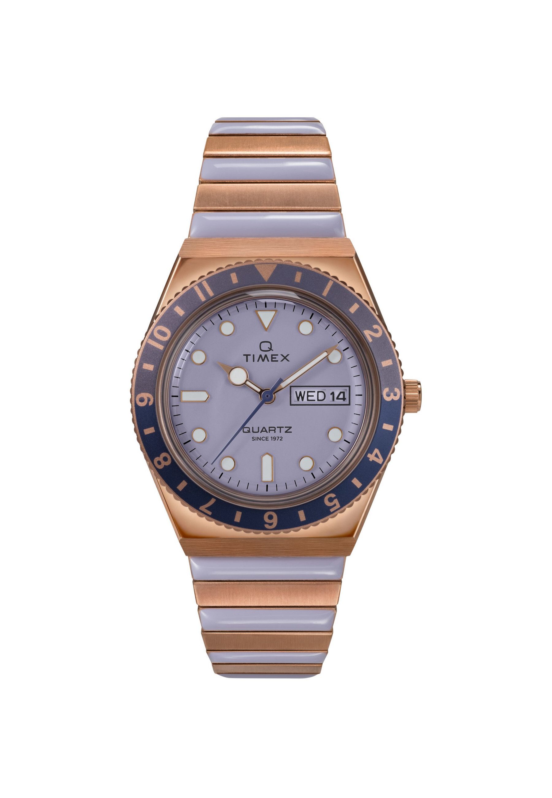 Timex Quarzuhr Q Timex, (1-tlg., Not a set – not applicable to this product), Quarz-Analoguhr