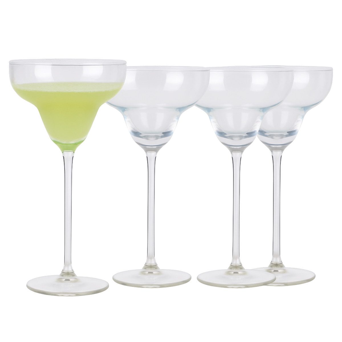 Alpina Weinglas alpina Margarita Gläser Set 4 Stück - Cocktailgläser, Glas
