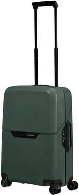 Samsonite Hartschalen-Trolley Magnum Eco forest green, 55 cm, 4 Rollen, Koffer Reisegepäck Made in Europe TSA-Zahlenschloss