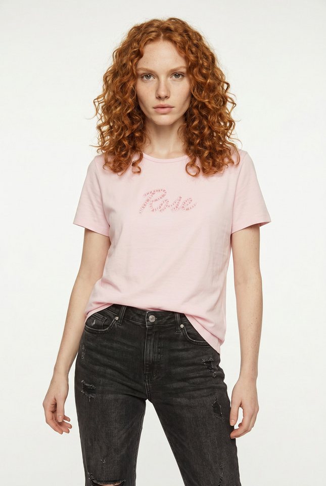 Vero Moda Kurzarmshirt VMMIRANDA SIF SS TOP BOX JRS Baumwolle, regular fit