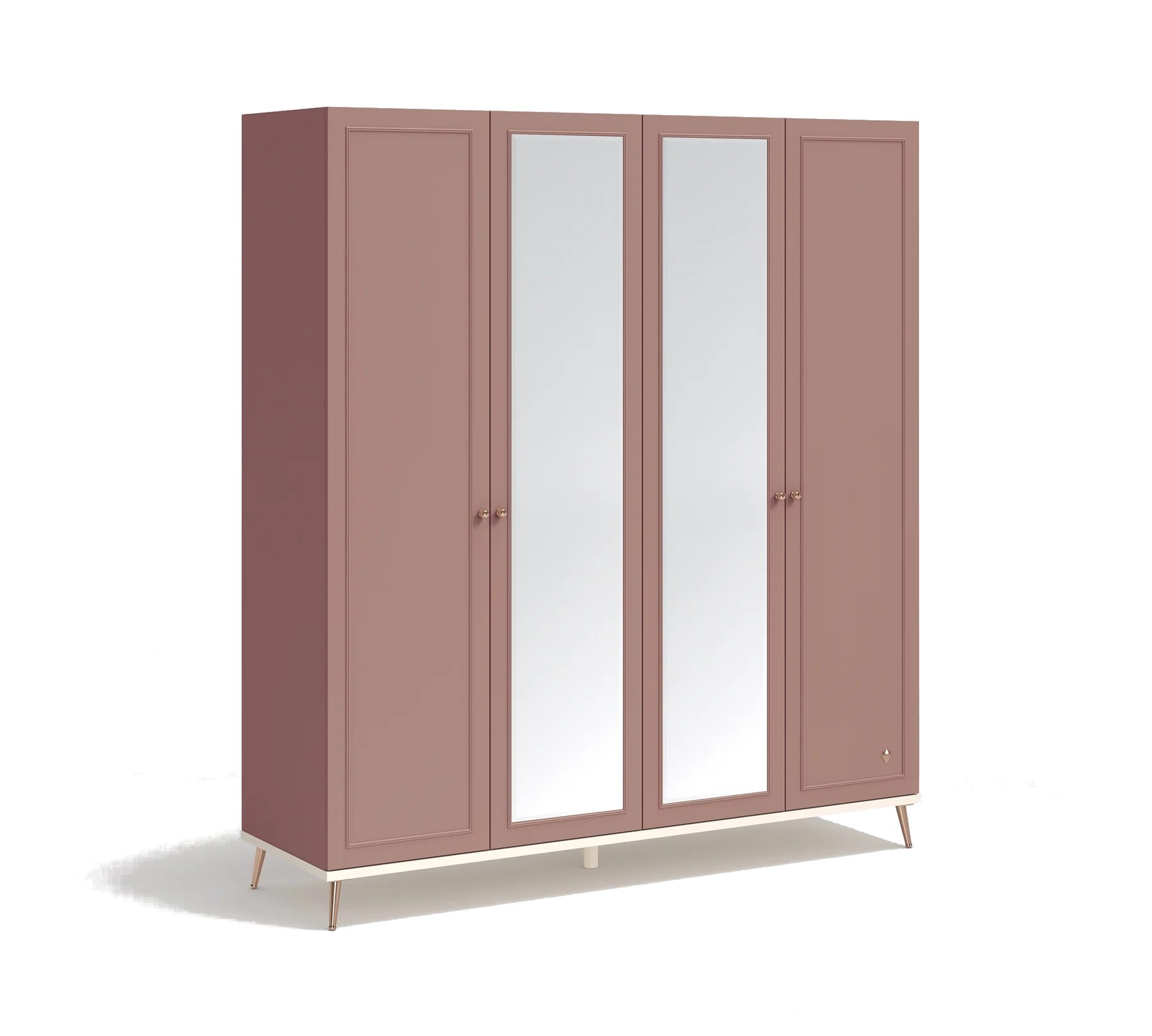 Möbel-Zeit Kleiderschrank ELEGANCE, 4-trg.