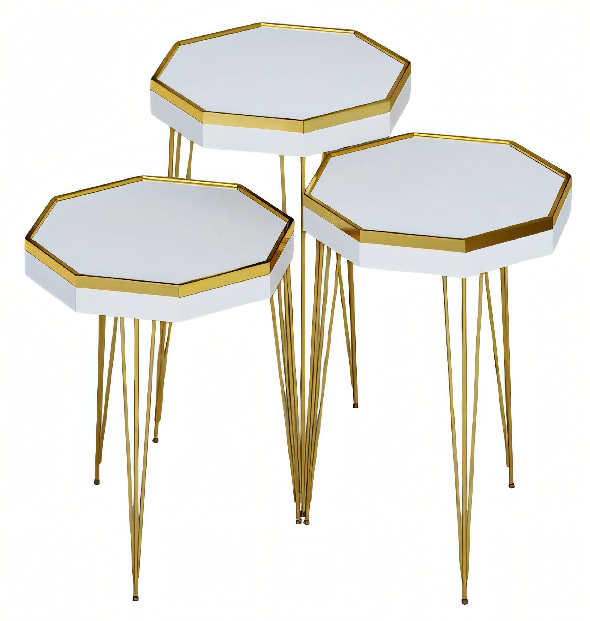 JVmoebel Beistelltisch Weiße Holz Прикроватные тумбочки im modernen Stil, vielseitig und elegant (MaßeBeistelltisch 1, Maße Beistelltisch 2, MaßeBeistelltisch 3), Made in Europe