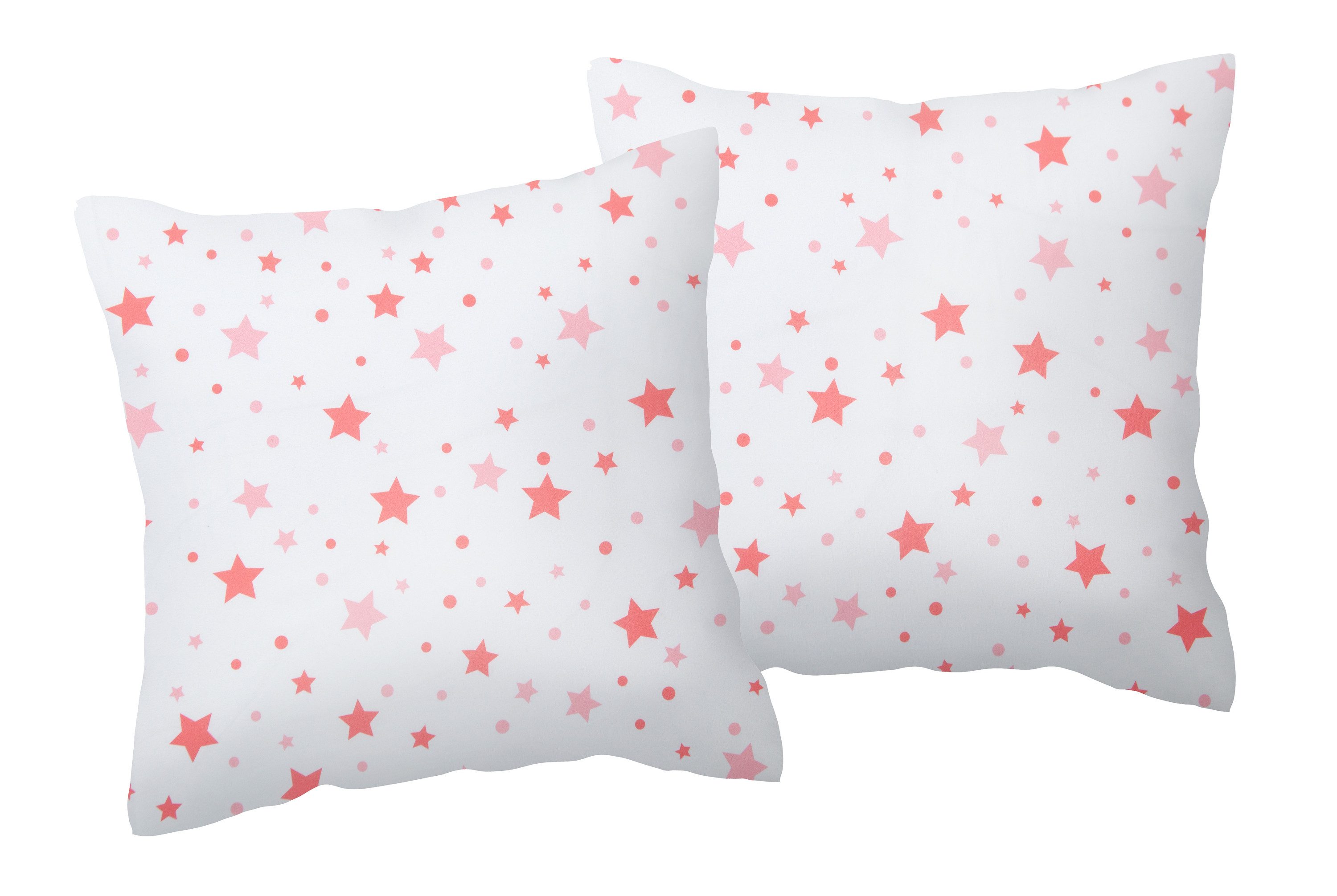 Ticaa Dekokissen Kissen-Set 40x40 cm mit Motiv 2-teilig