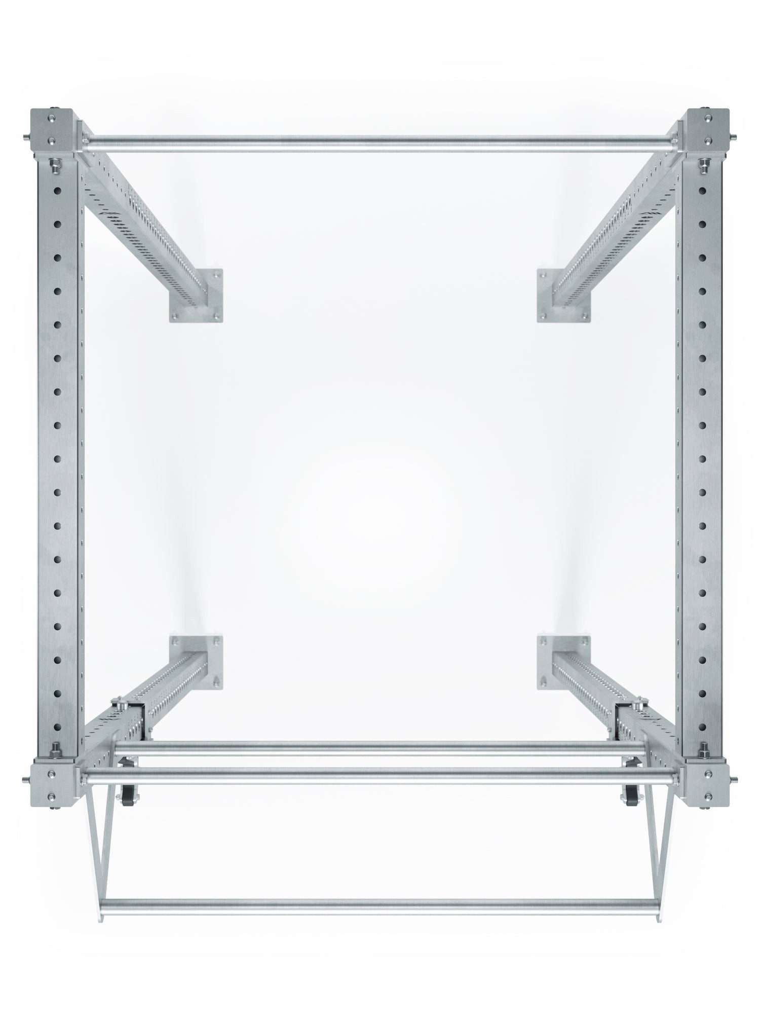 ATLETICA Power Rack R8 Magma, Outdoor Power Rack, Edelstahl
