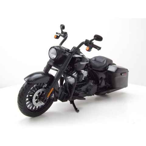 Maisto® Modellmotorrad Harley Davidson Road King Special 2017 schwarz Modellmotorrad 1:12, Maßstab 1:12