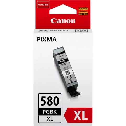Canon PGI-580PGBK XL Tintenpatrone (Packung, original Toner Kartusche 580 schwarz XL)