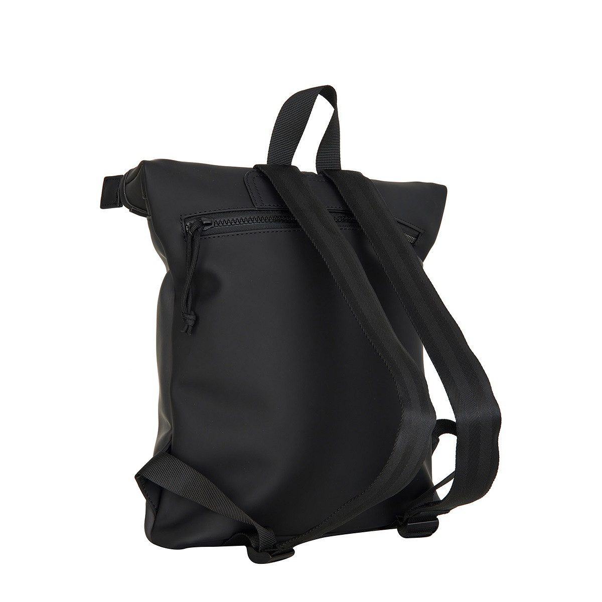 NEW REBELS Cityrucksack kleiner Roll Up RollTop Kurier Rucksack Mart Los Angeles Gorilla, wasserabweisendes Planenmaterial mit Gorilla Design