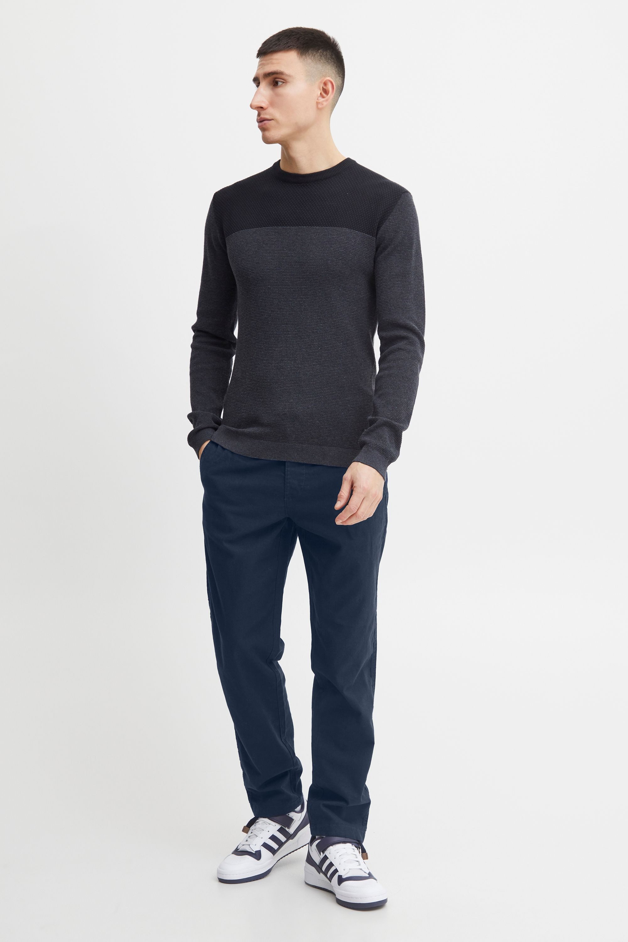 Indicode Leinenhose IDIves Lange Hose mit Tunnelzug am Bund günstig online kaufen