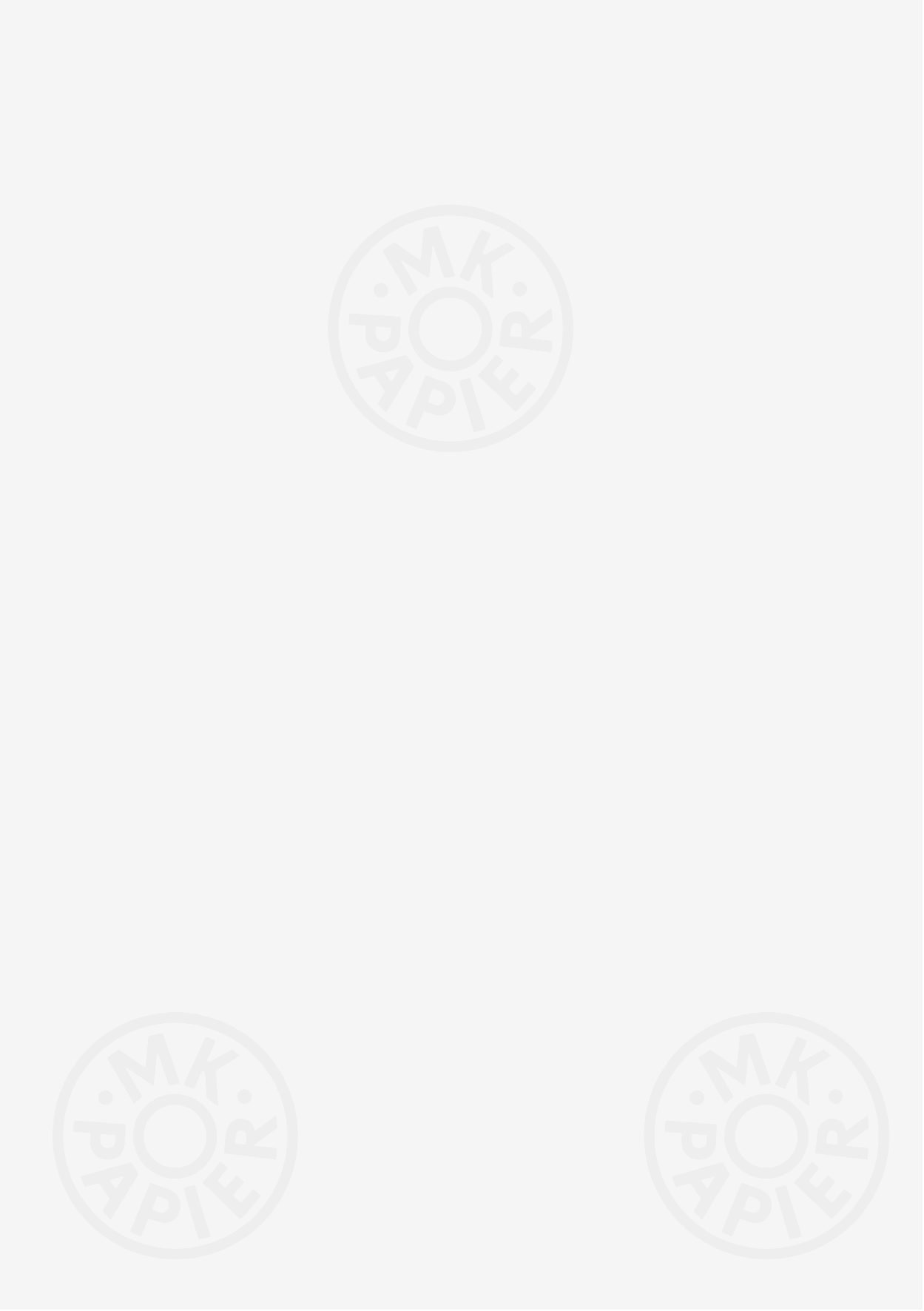 BRUNNEN Briefumschlag mit Wasserzeichen MK Papier weiß DIN A4 95 g/qm 100 Blatt