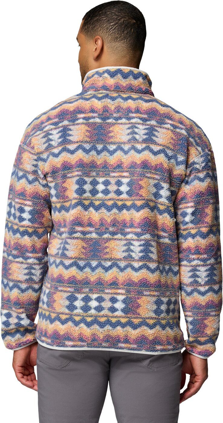 Columbia Longpullover Helvetia? II Printed Half Snap Fleece SEA SALT, RETROTREE
