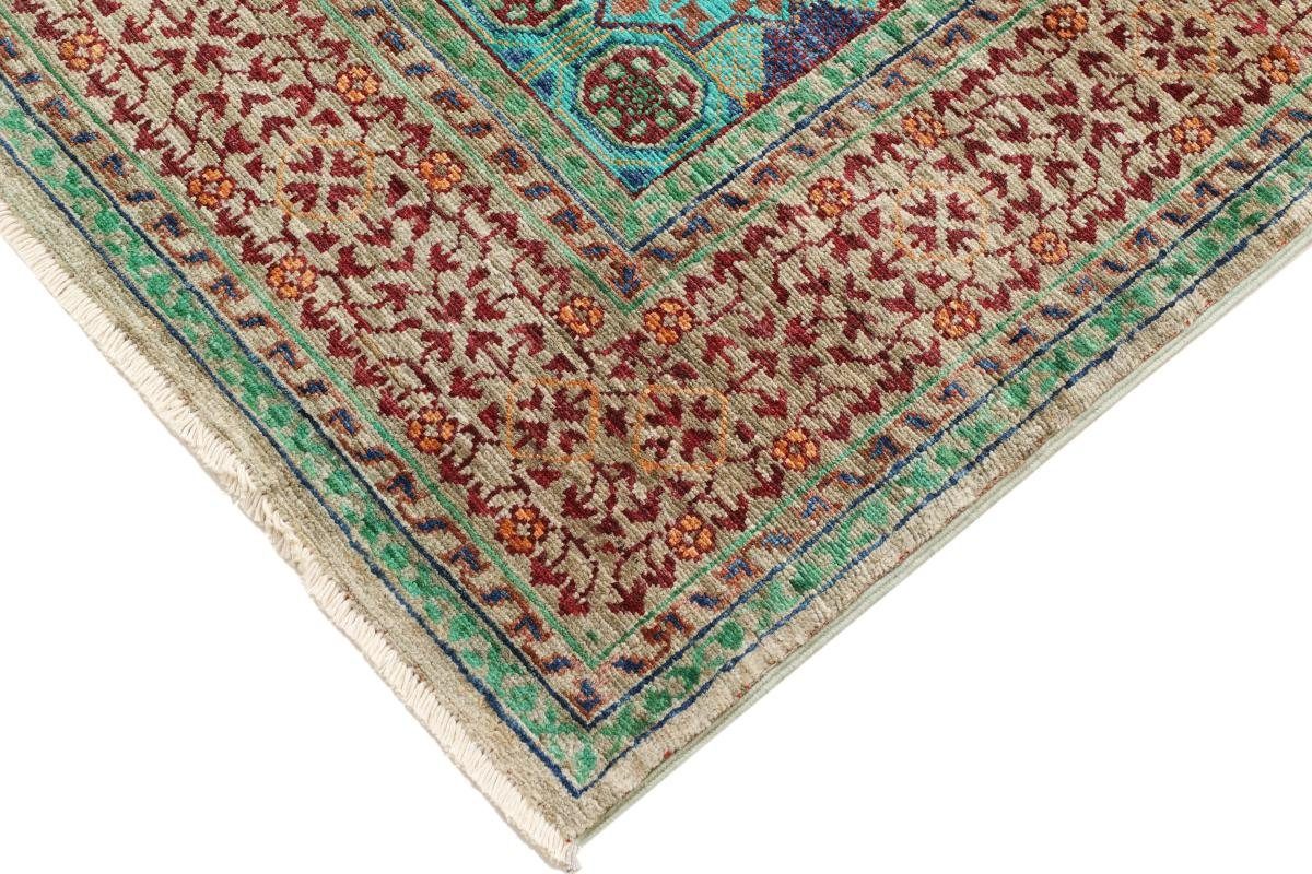 Nain Handgeknüpfter Mamluk 130x199 6 mm Orientteppich, Orientteppich Höhe: Trading, rechteckig,