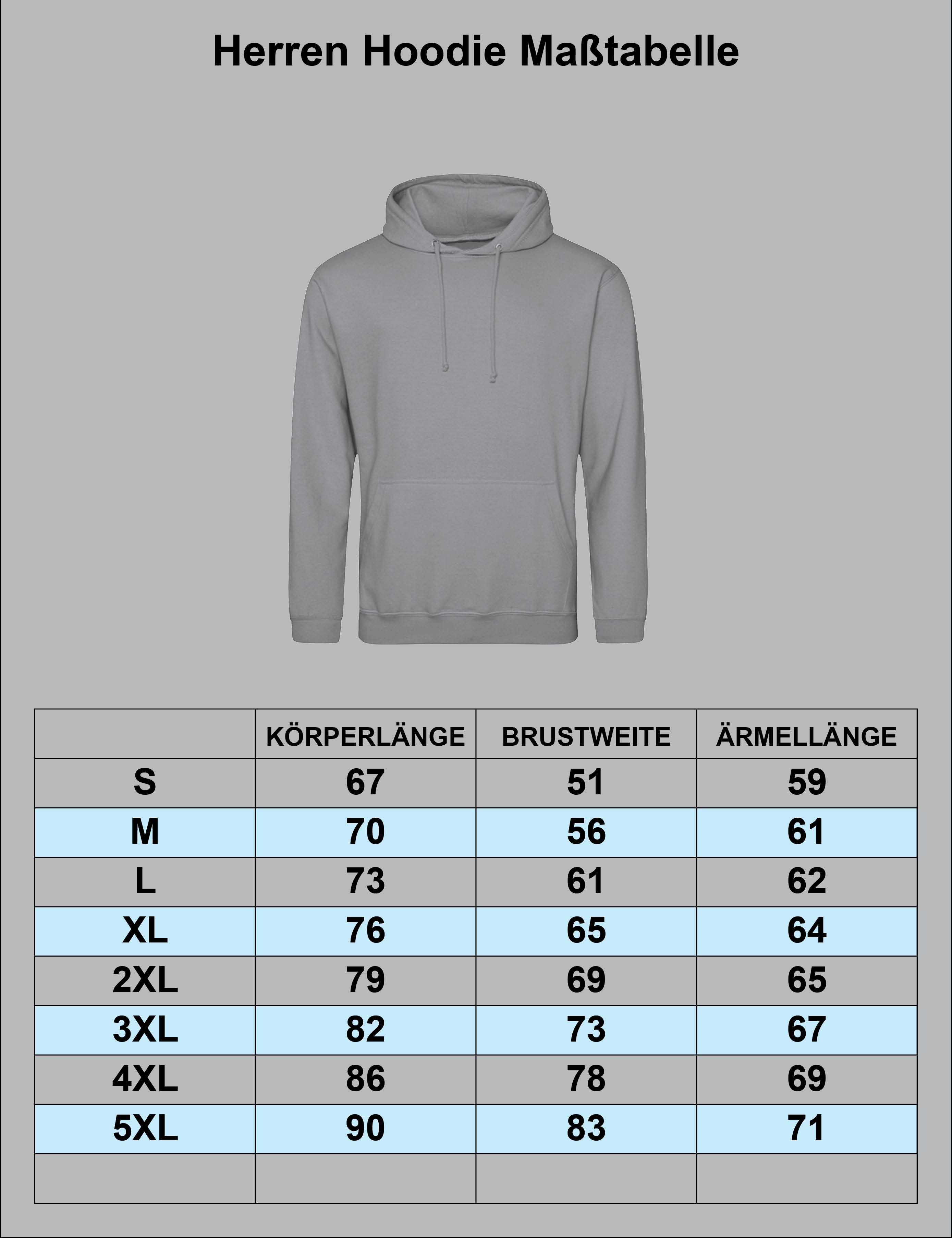 Youth Designz Kapuzenpullover "Ich bin ein Mann" Herren Hoodie Pullover Aufdruck Geschenk Ehemänner mit lustigen Frontprint für Männer – Bild 5 von 5