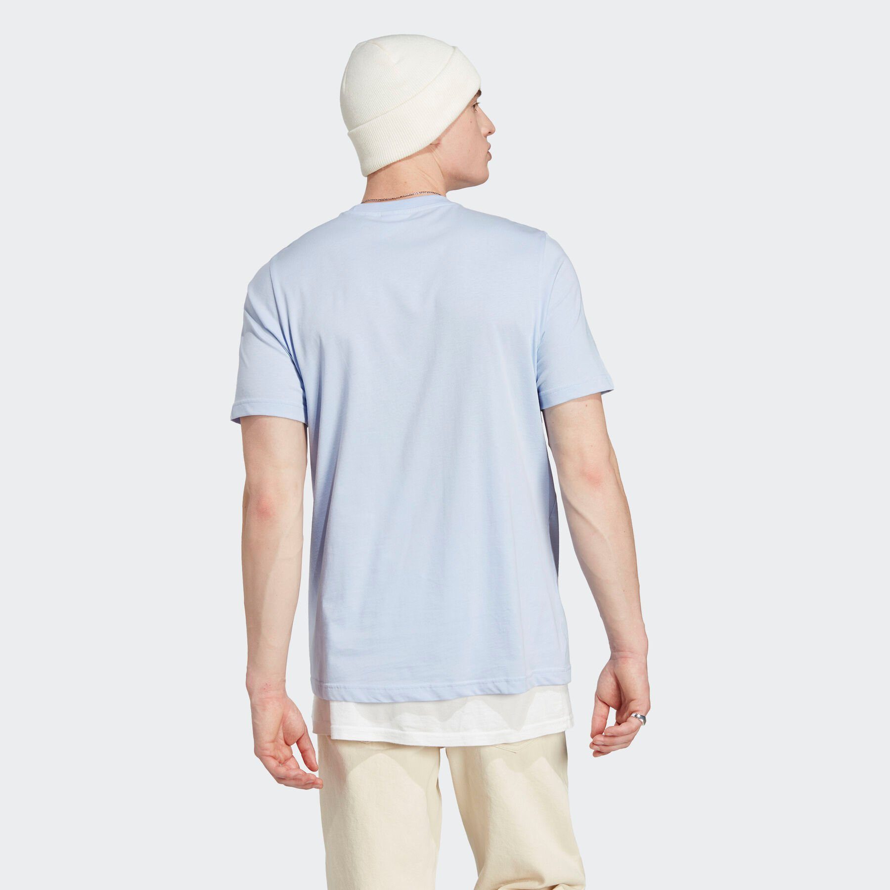 adidas Originals T-Shirt TREFOIL ESSENTIALS Blue Dawn