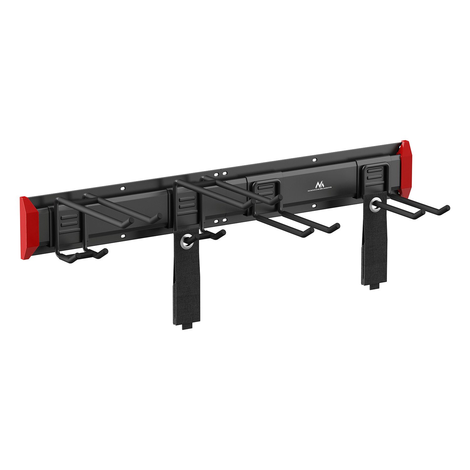 Maclean Wandhalter MC-178 Wand-Werkzeughalter 81,6 cm für Gartengeräte und Besen