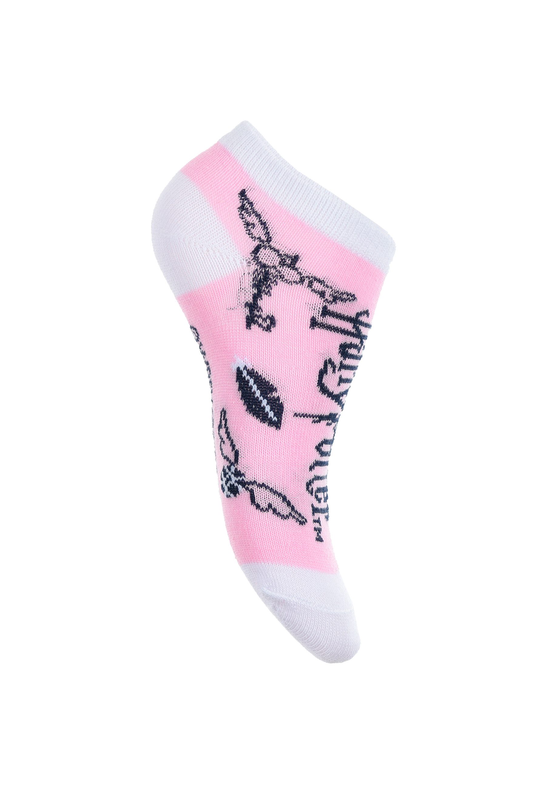 Harry Potter Sneakersocken Hedwig Kinder Mädchen Sneaker Strümpfe Socken (3-Paar)