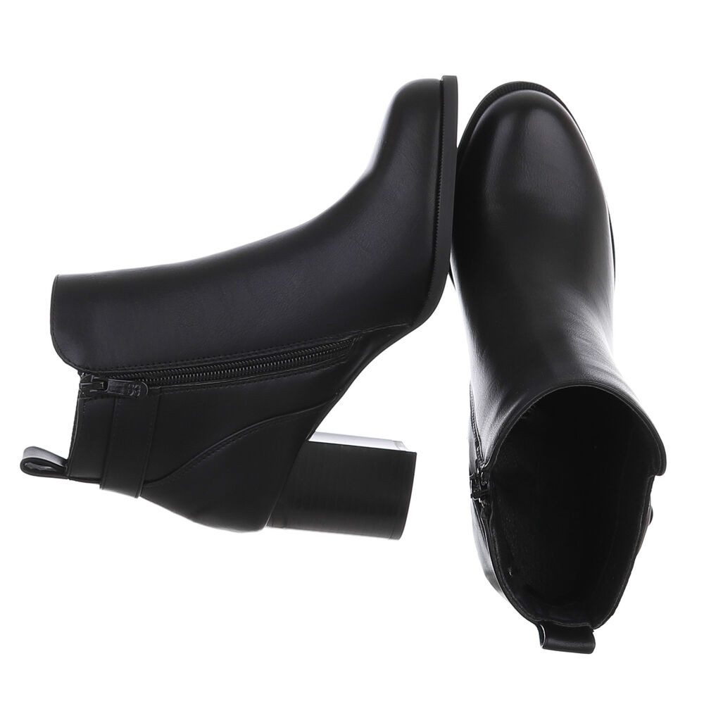 Ital-Design Elegante Stiefel mit Blockabsatz für Alltag und Freizeit Chelse günstig online kaufen