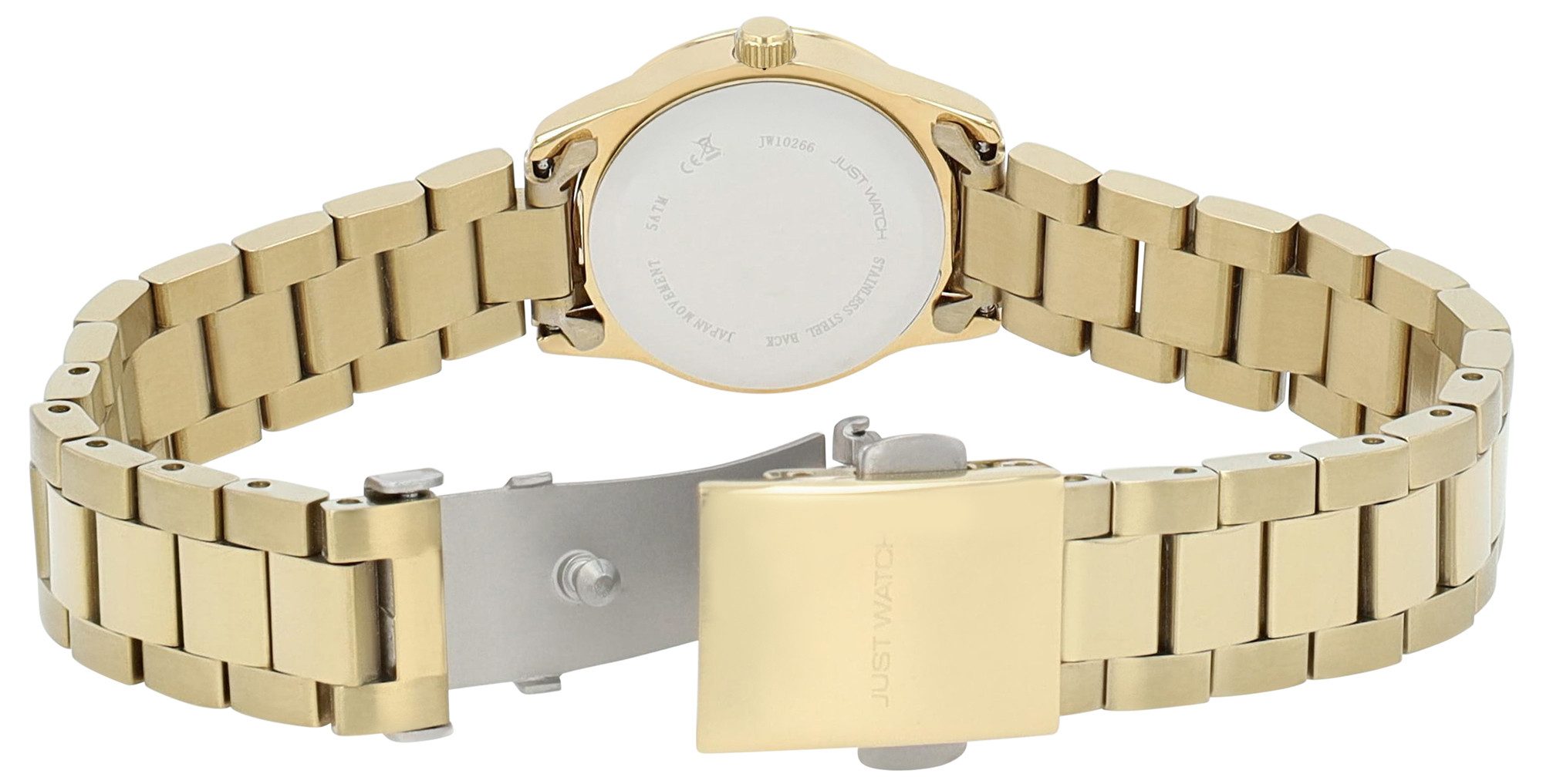 JUST WATCH Quarzuhr JW10266 mit Edelstahlarmband, 5 ATM, Perlmutt, feminin günstig online kaufen