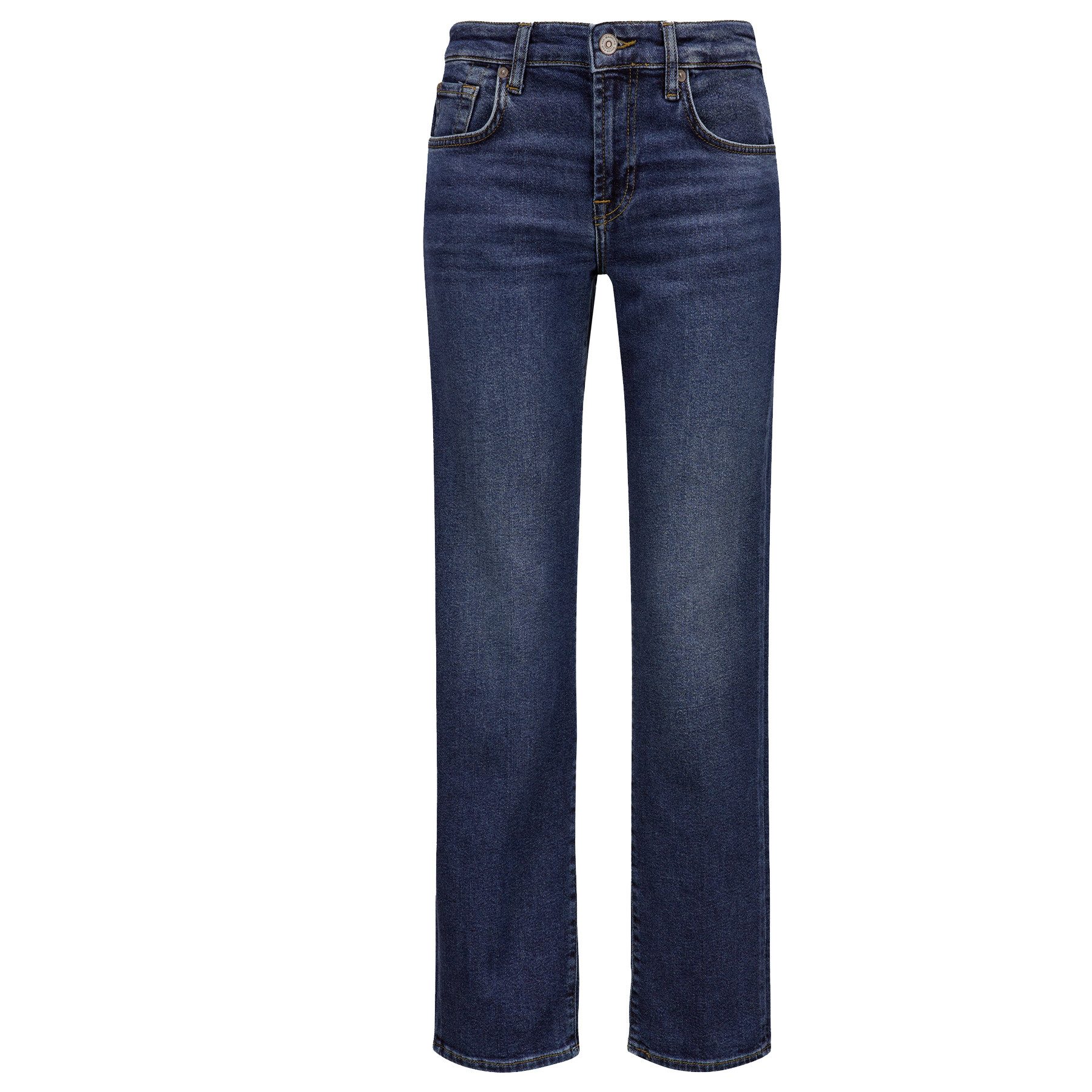 SEVEN FOR ALL MANKIND 5-Pocket-Jeans SEVEN FOR ALL MANKIND Jeans CALIE Mid Waist - Blau