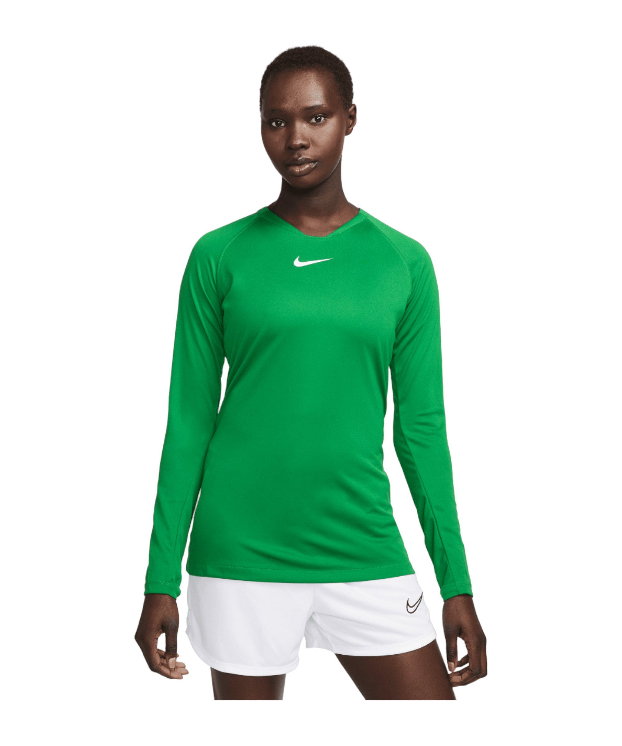 First Funktionsshirt Nike Damen gruenweiss Park default Layer