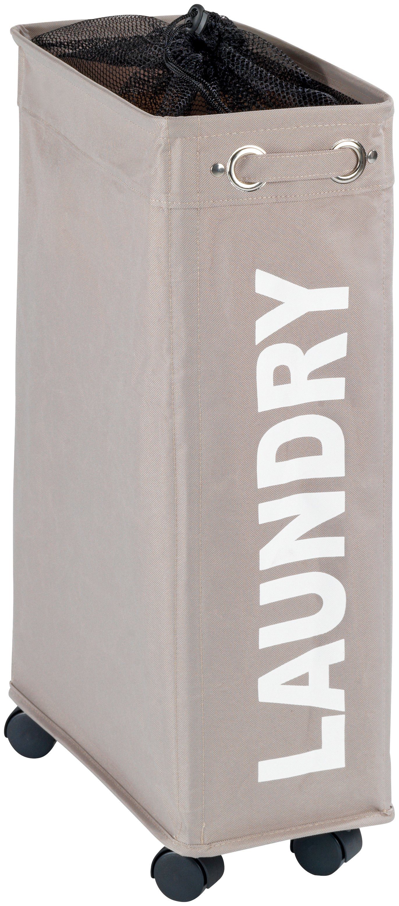 WENKO Wäschesortierer »Corno«, Platzsparender und schmaler