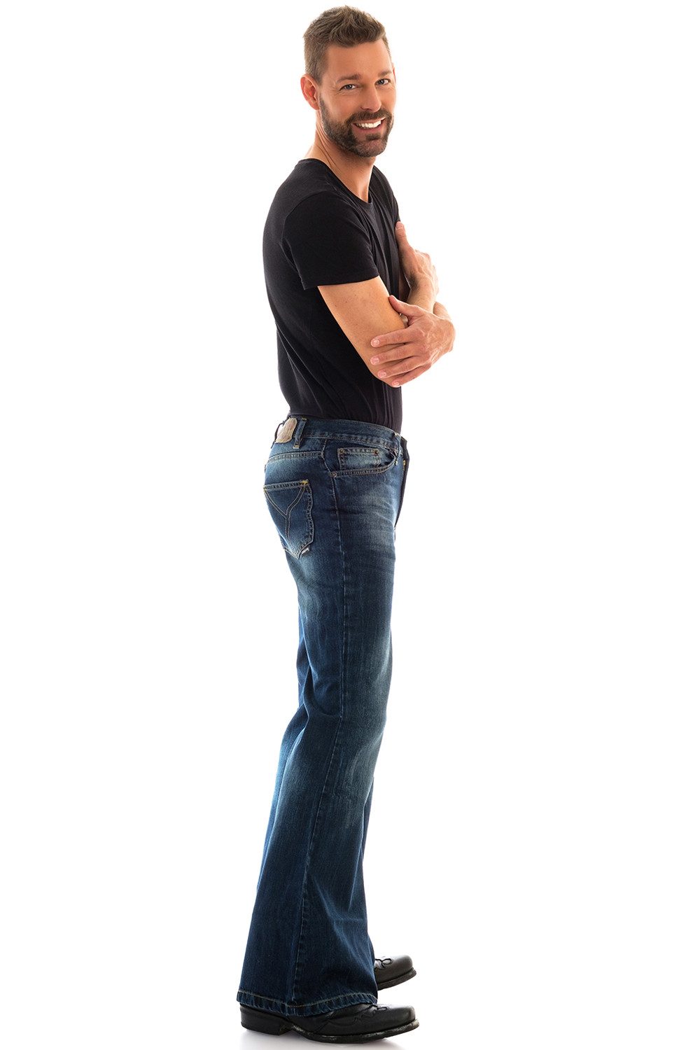 Comycom Schlagjeans Herren Jeans STAR BURN