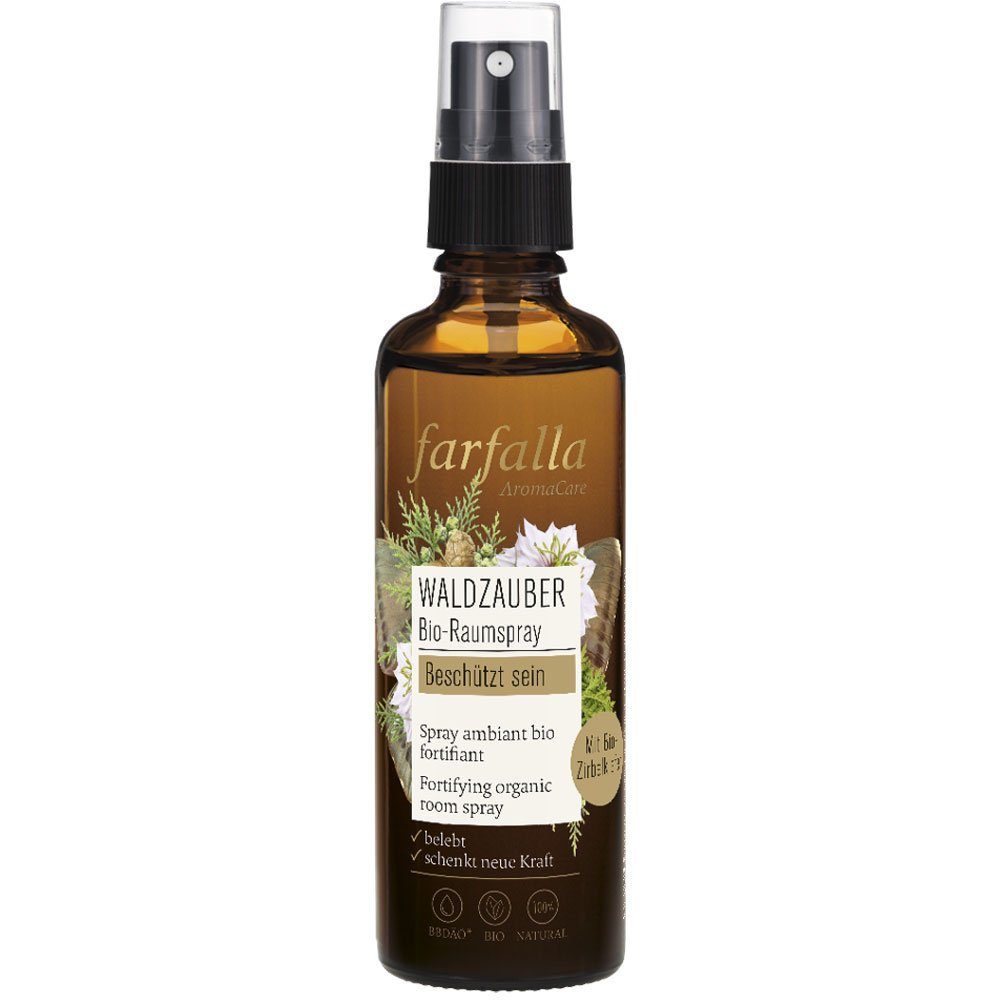 Farfalla Essentials AG Raumduft beschützt sein Waldzauber Bio-Raumspray, 75 ml
