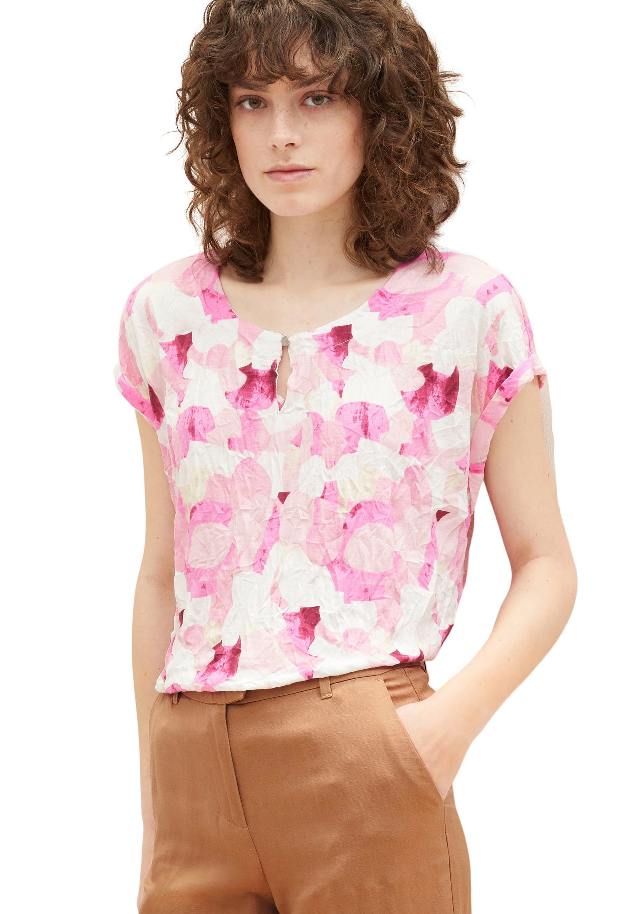 TAILOR pink shape T-Shirt TOM