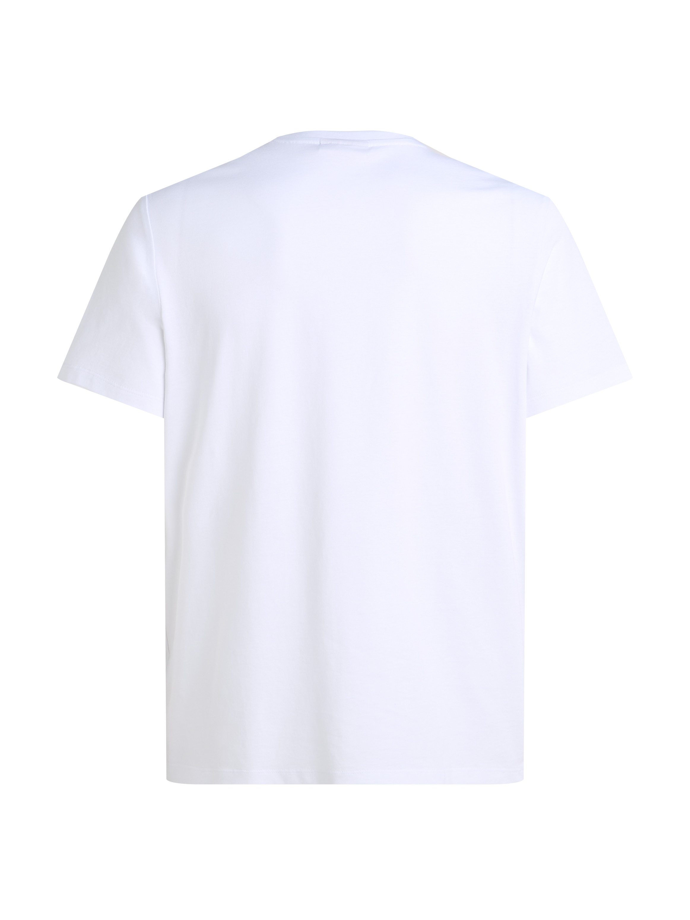 Calvin Klein Jeans T-Shirt SS SMOOTH CTTN SOLID CREWNK TEE mit Logo – Bild 4 von 5