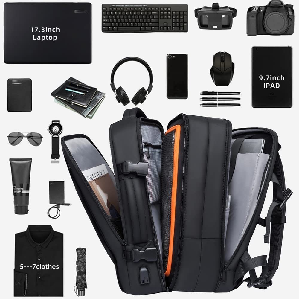 XDeer Reiserucksack 39L erweiterbarere Reiserucksack,Business-Laptop-Rucksa günstig online kaufen