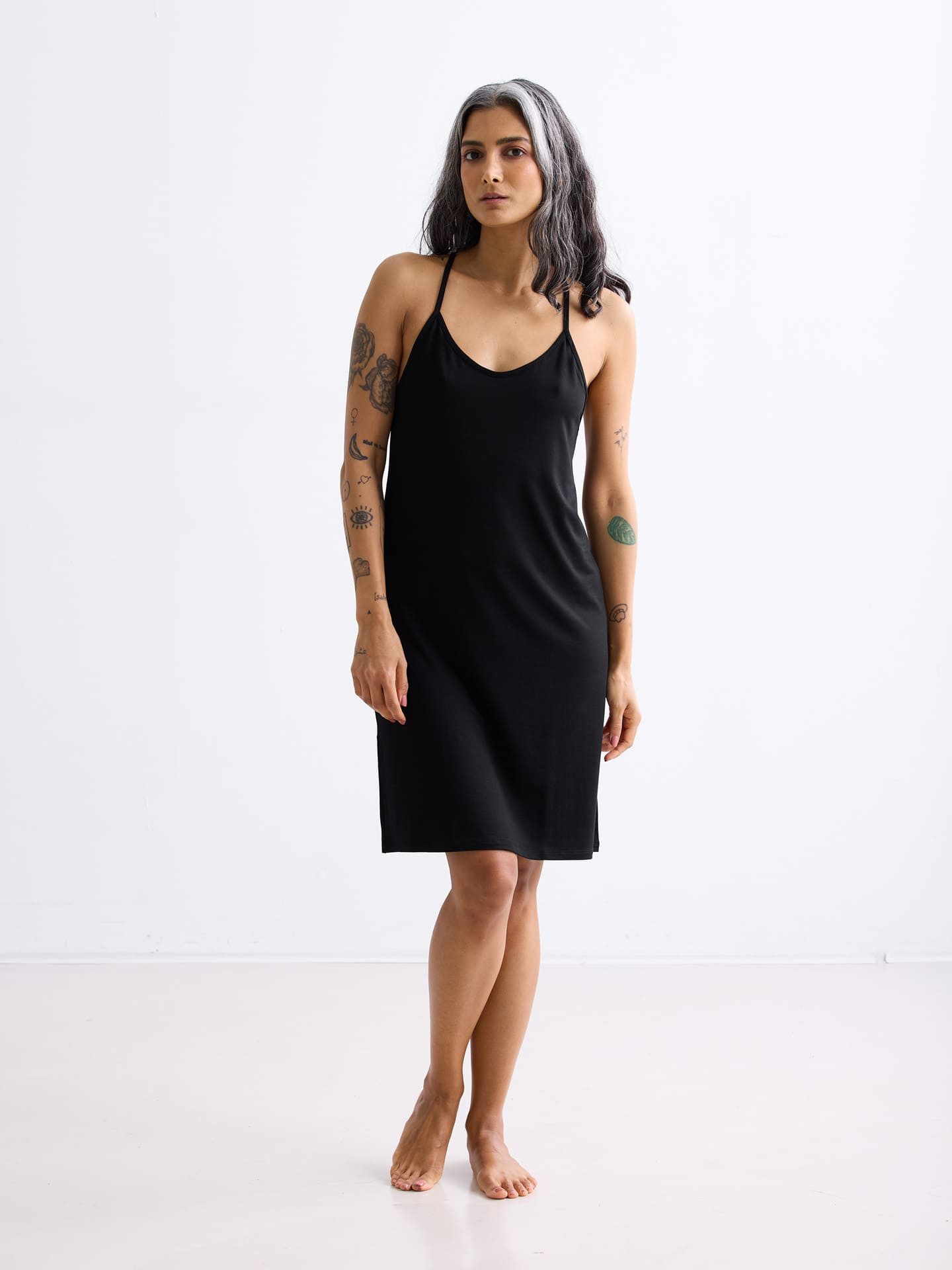 Erlich Textil Nachthemd LIGHT TOUCH TRÄGERHEMD (1-tlg)