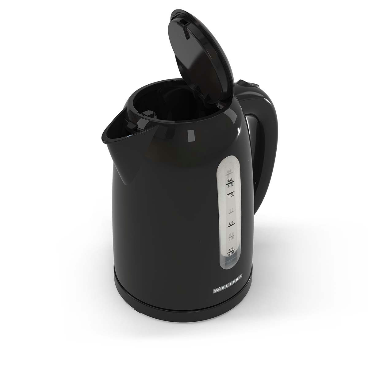 MELISSA Wasserkocher 16130301, 2.7 l, 2200 W, Wasserkocher 1,7L, 2025W, kabellos, 360°-Sockel, Trockengehschutz
