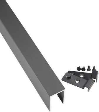 Kiehn-Holz Sichtschutzelement, (Set), LxH: 180x180 cm, Pfosten zum Aufschrauben
