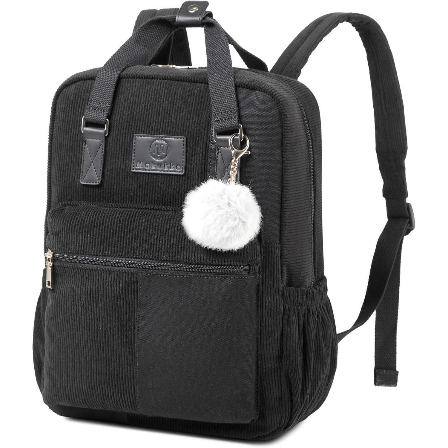 Daypack Cord Rucksack Damen Herren Daypack Anti-Theft Tasche Casual Citytasche
