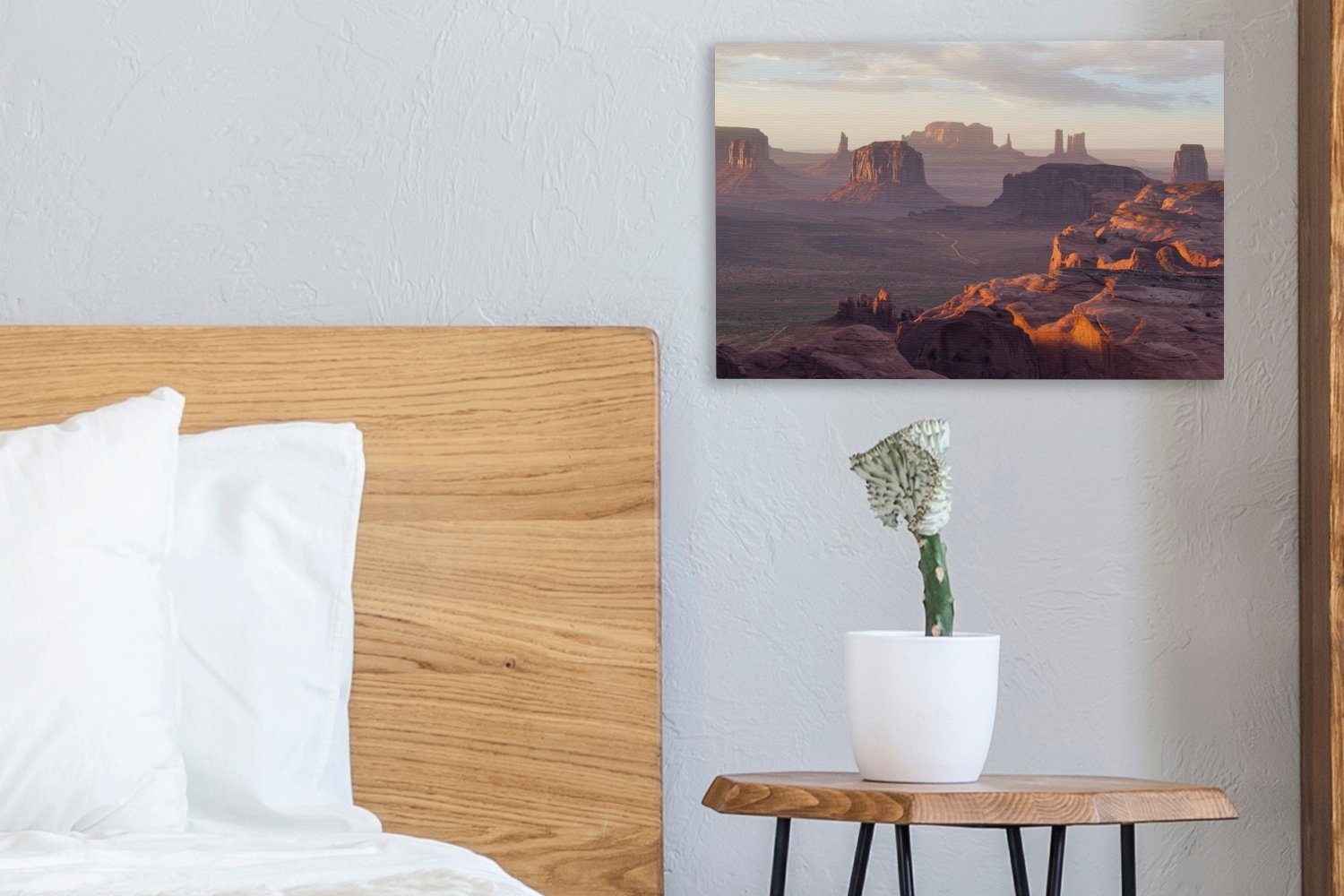 Wanddeko, (1 Aufhängefertig, Monument Grand-Canyon-Nationalpark Arizona, Leinwandbild OneMillionCanvasses® 30x20 im Leinwandbilder, in Wandbild cm Valley St),