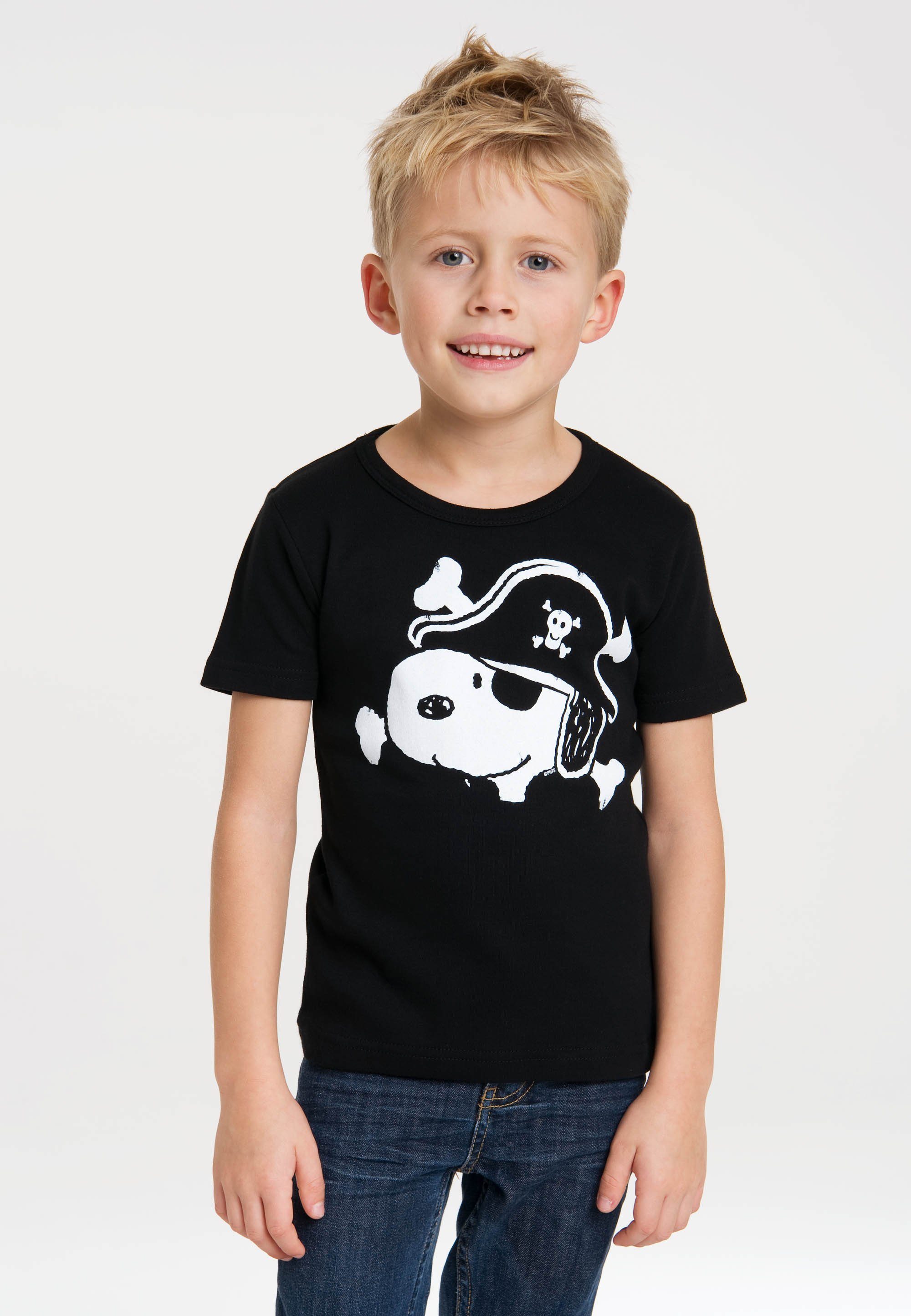 LOGOSHIRT T-Shirt Snoopy niedlichem Print mit